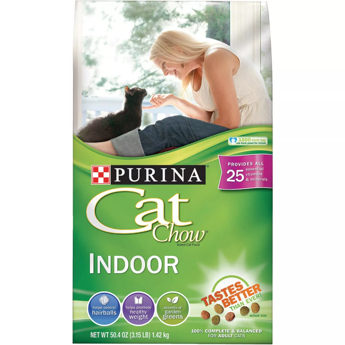Purina Cat Chow Indoor Formula 3.15 Lb. Chicken Flavor Adult Dry Cat Food