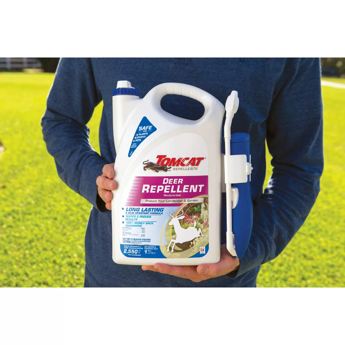 TOMCAT 1 Gal. Ready-To-Use Deer Repellent with Comfort Wand - photo 2