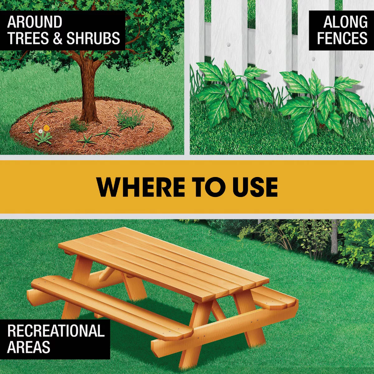 Roundup 1.33 Gal. Ready-To-Use Poison Oak & Ivy Plus Tough Brush Killer with Comfort Wand - photo 3