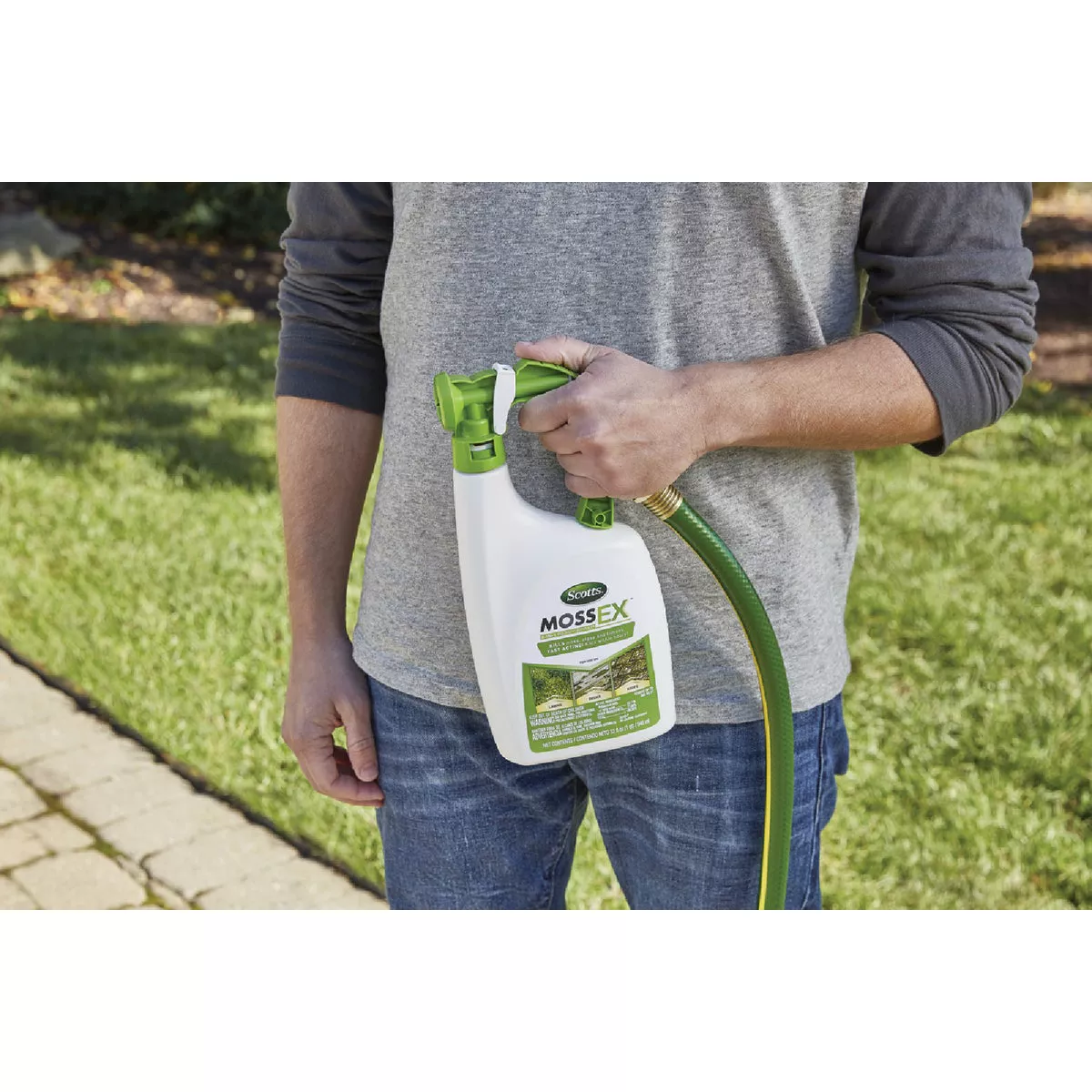 Scotts MossEx 3-in-1 32 Oz. Ready To Spray Moss Killer - photo 6