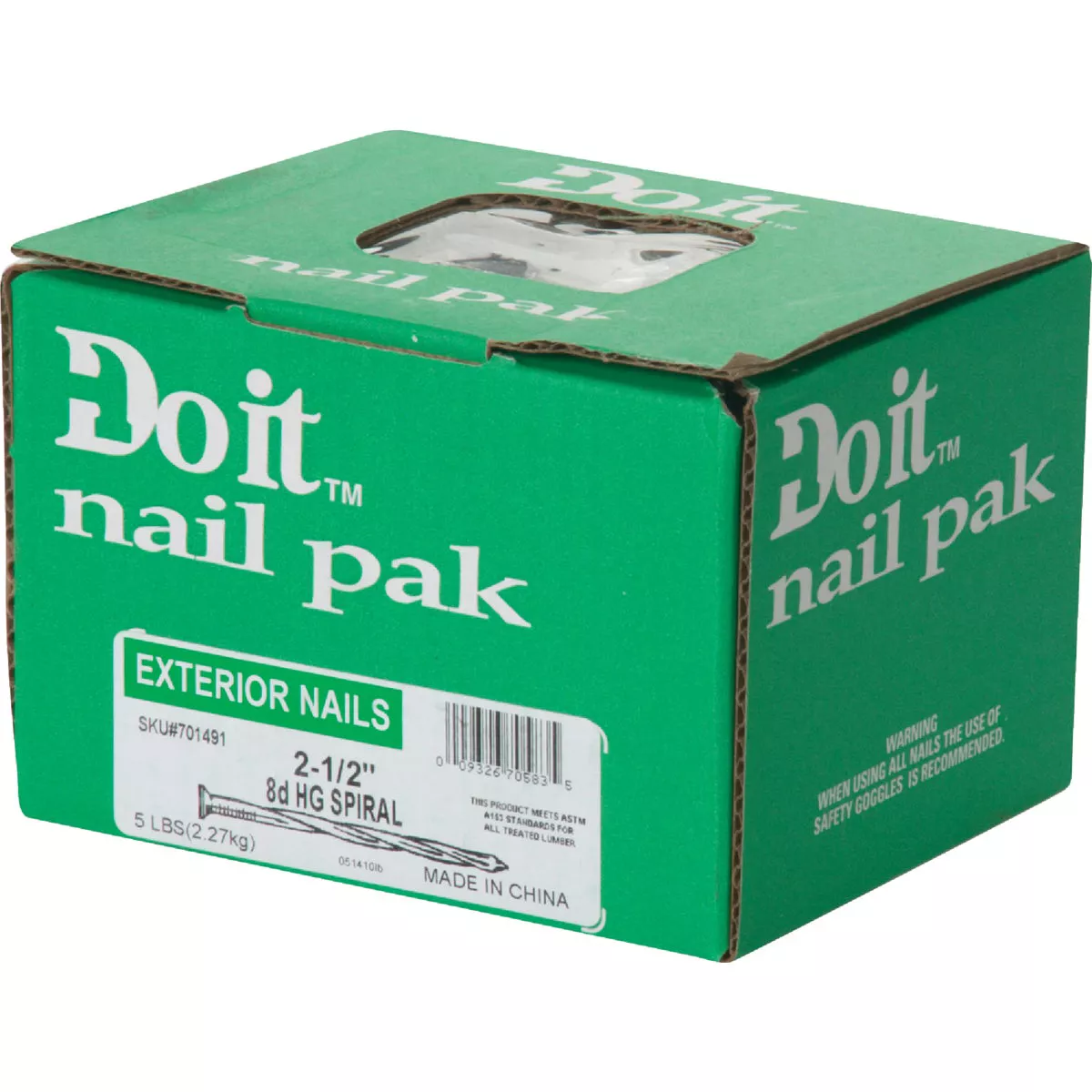 Do it 8d x 2-1/2 In. 11 ga Hot Galvanized Deck Nails (530 Ct., 5 Lb.) - photo 2