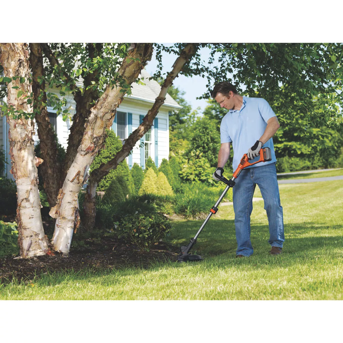 Black & Decker 40V MAX 13 In. Lithium Ion Straight Cordless String Trimmer With PowerCommand - photo 3
