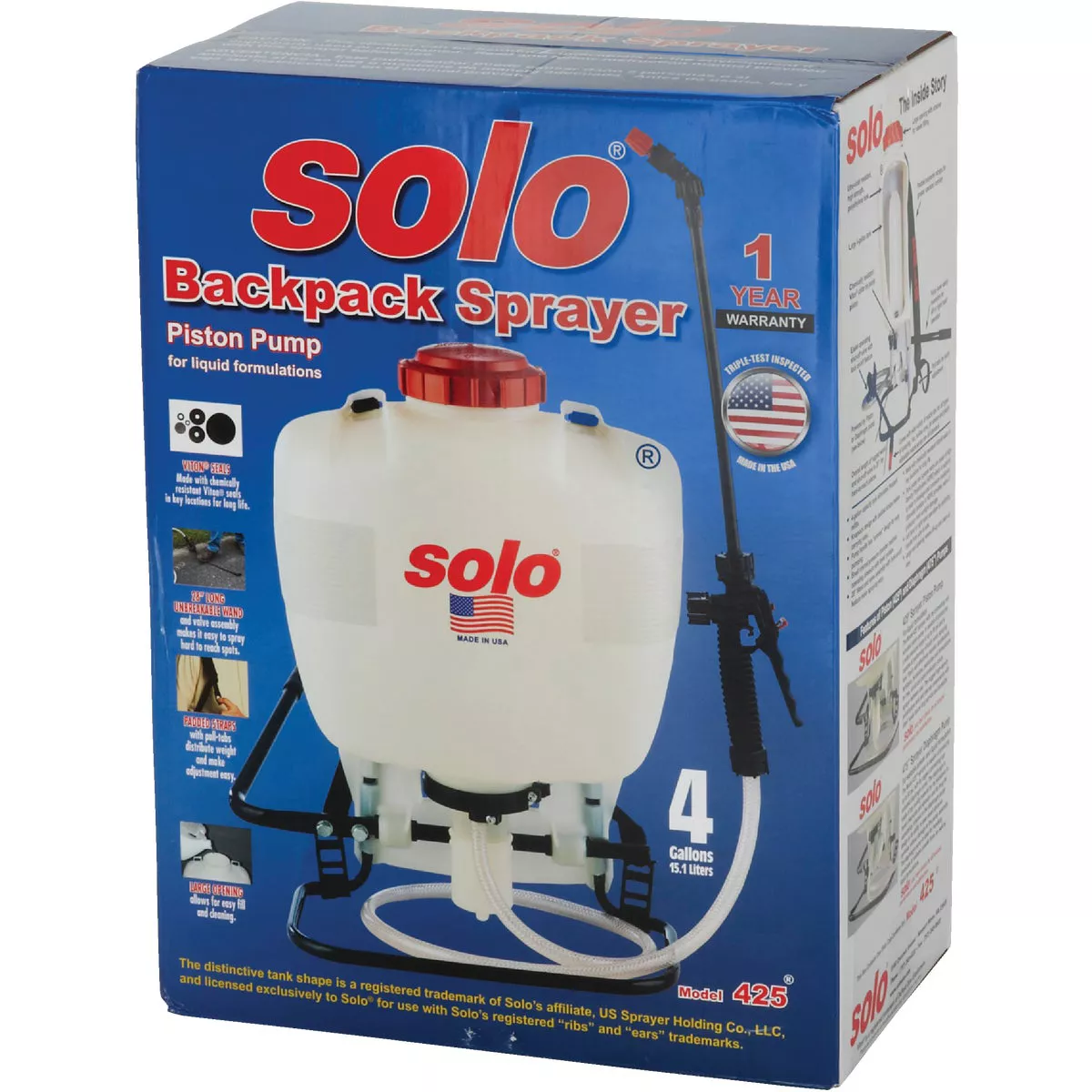 Solo 425 4 Gal. Backpack Sprayer - photo 3