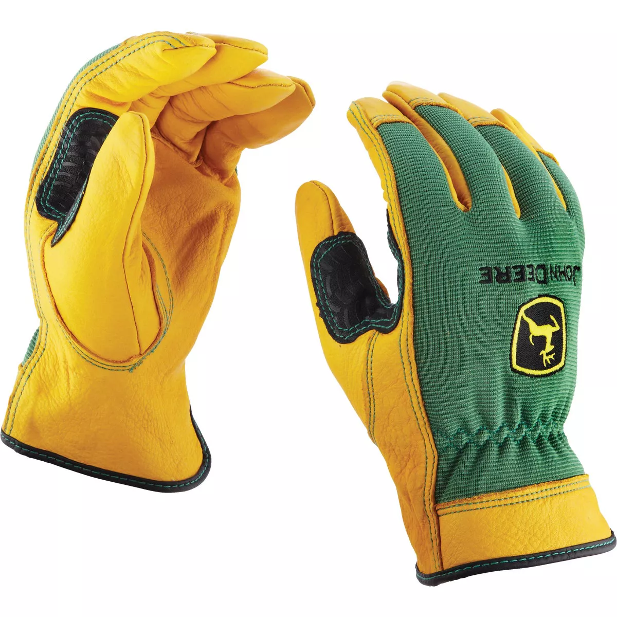 John Deere Men's Large Deerskin Leather Work Glove - photo 3