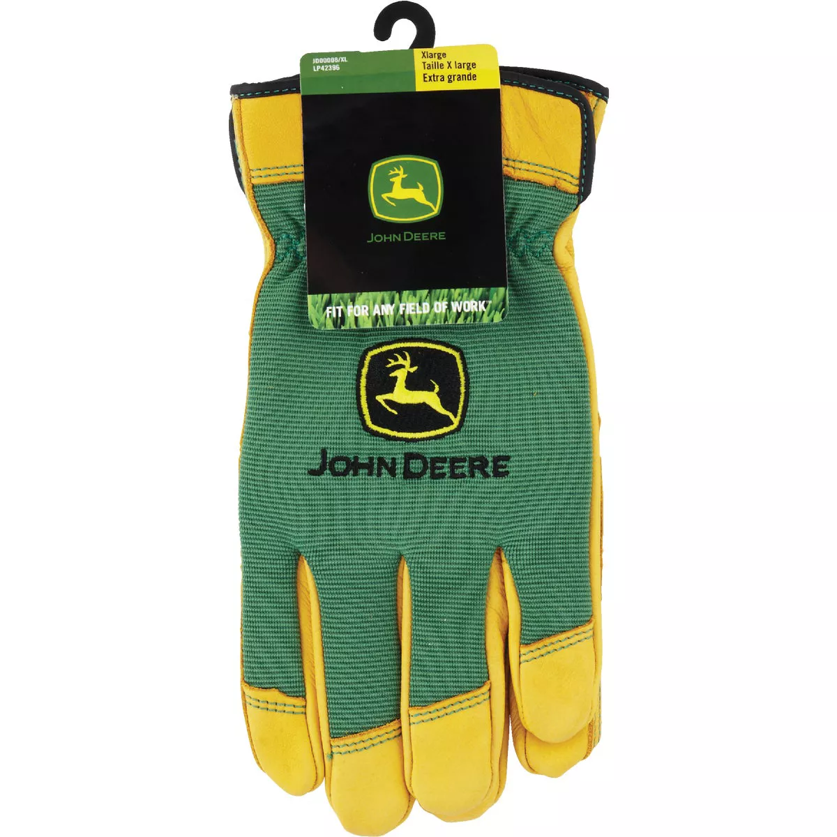 John Deere Men's XL Deerskin Leather Work Glove - photo 2