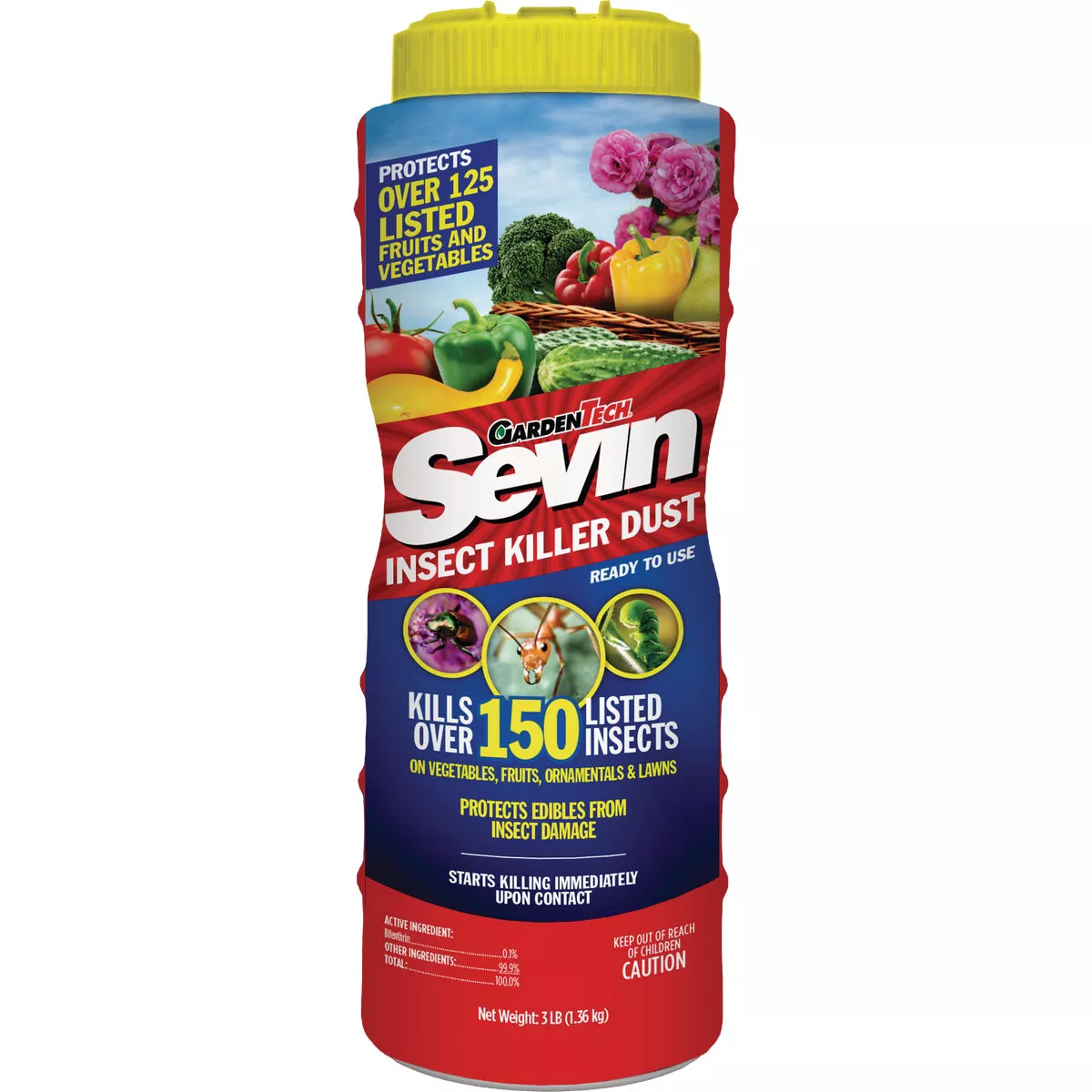 Garden Tech Sevin 3 Lb. Ready To Use Garden Dust Insect Killer