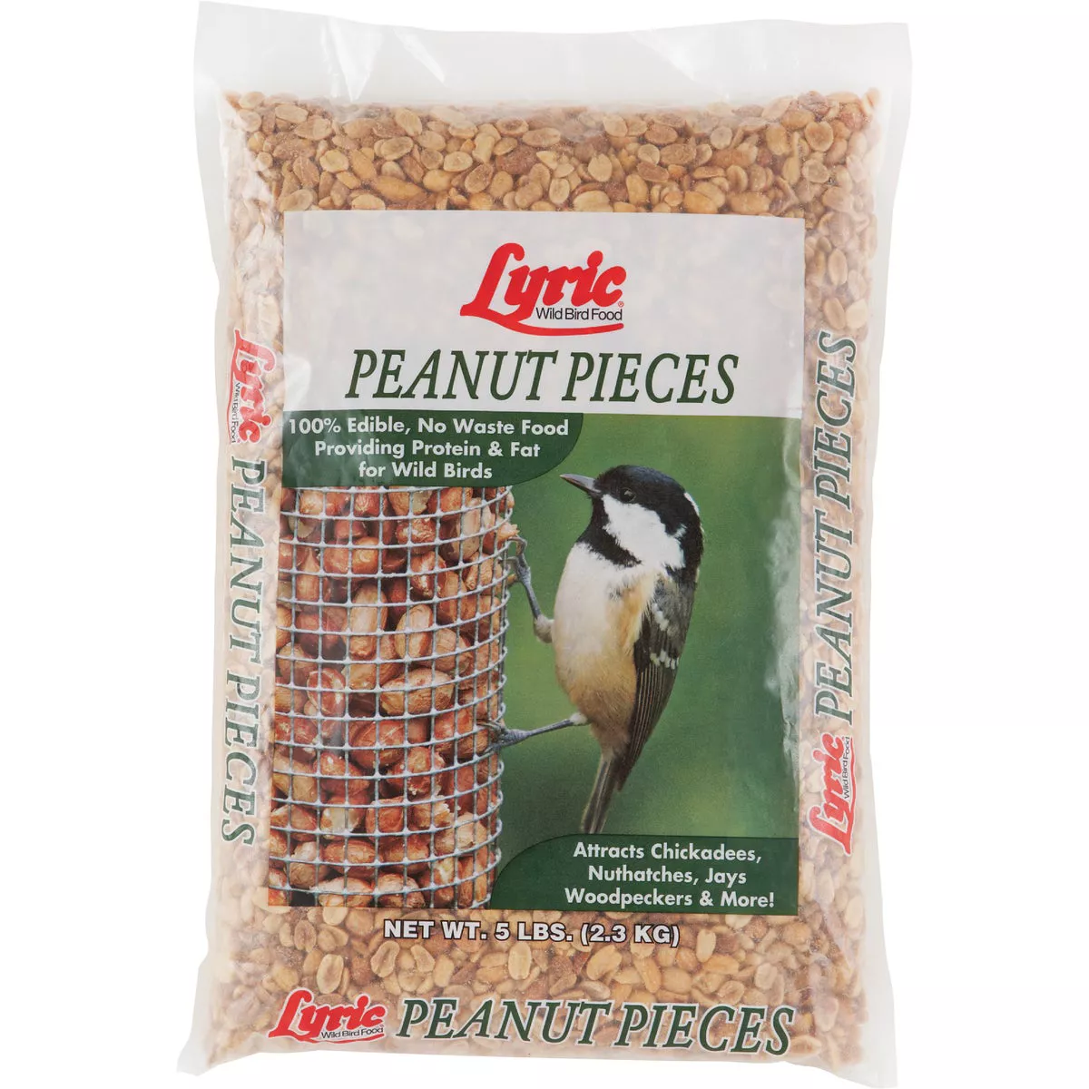 Lyric 5 Lb. Peanut Pieces Wild Bird Food