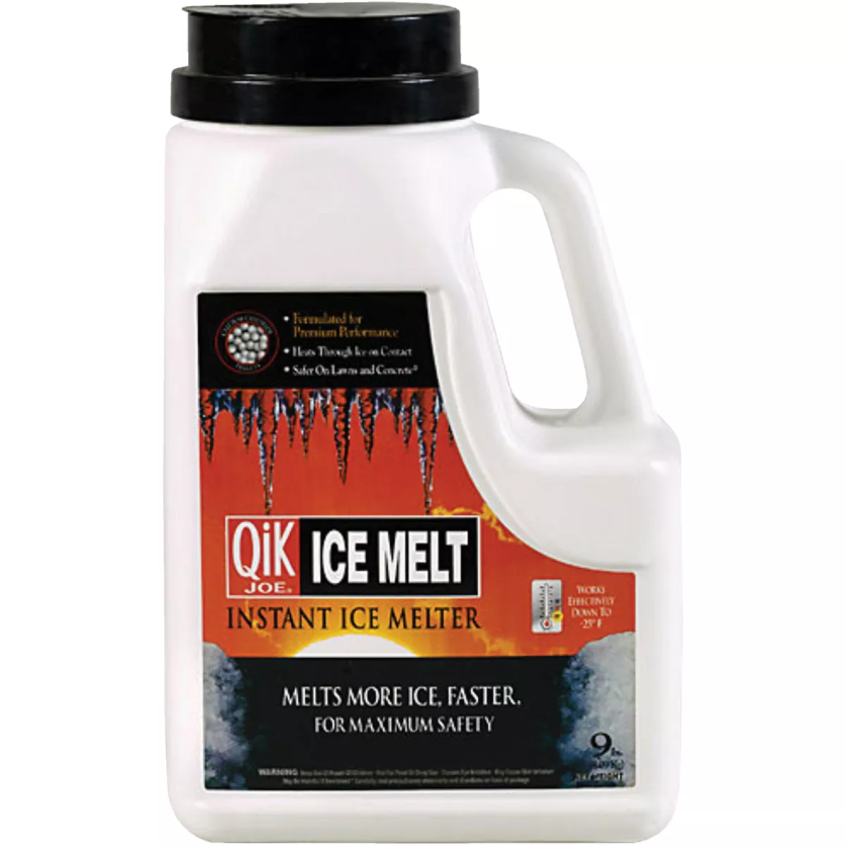 Qik Joe 9 Lb. Calcium Chloride Ice Melt Pellets