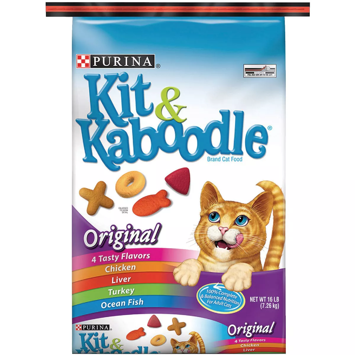 Purina Kit & Kaboodle 13 Lb. Chicken, Liver, Turkey, & Fish Flavor Adult Dry Cat Food