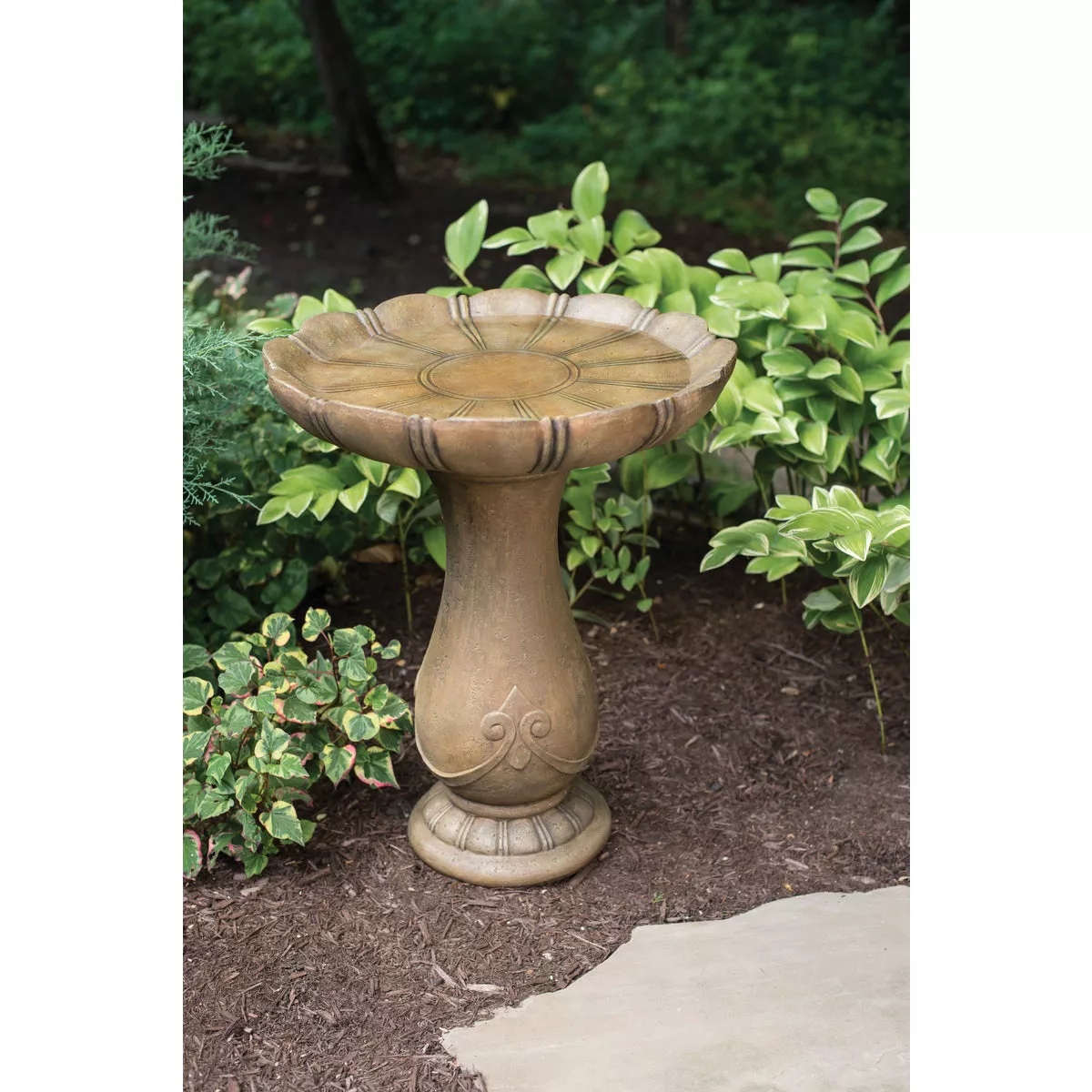 Best Garden Flower Bird Bath - photo 2