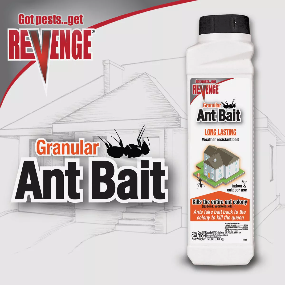 Bonide Revenge 1.5 Lb. Granular Ant Bait - photo 2