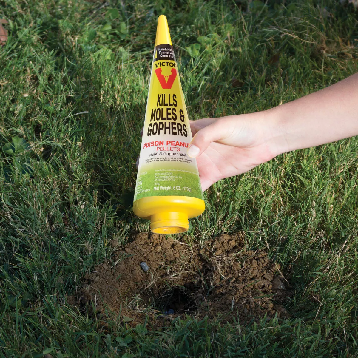 Victor 6 Oz. Pellets Mole & Gopher Killer - photo 3