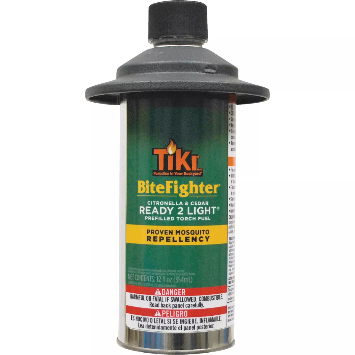 Tiki BiteFighter 12 Oz. Metal Replacement Canister with Torch Fuel