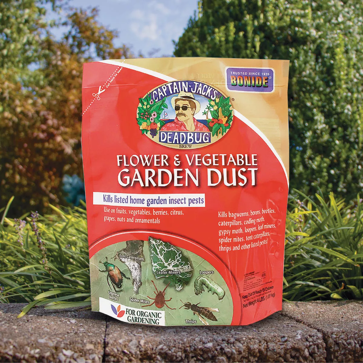 Bonide Captain Jack's Deadbug Brew 4 Lb. Ready To Use Flower & Vegetable Garden Dust - photo 2