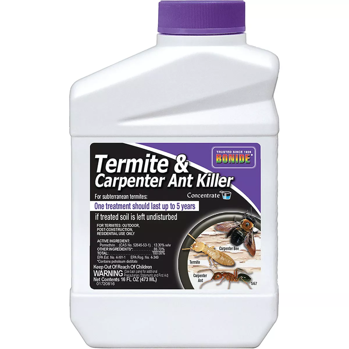 Bonide 16 Oz. Concentrate Outdoor Termite & Carpenter Ant Killer