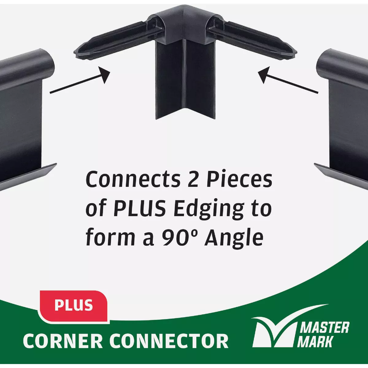 Master Mark Plus 90 Deg. Black Plastic Lawn Edging Coupler - photo 3