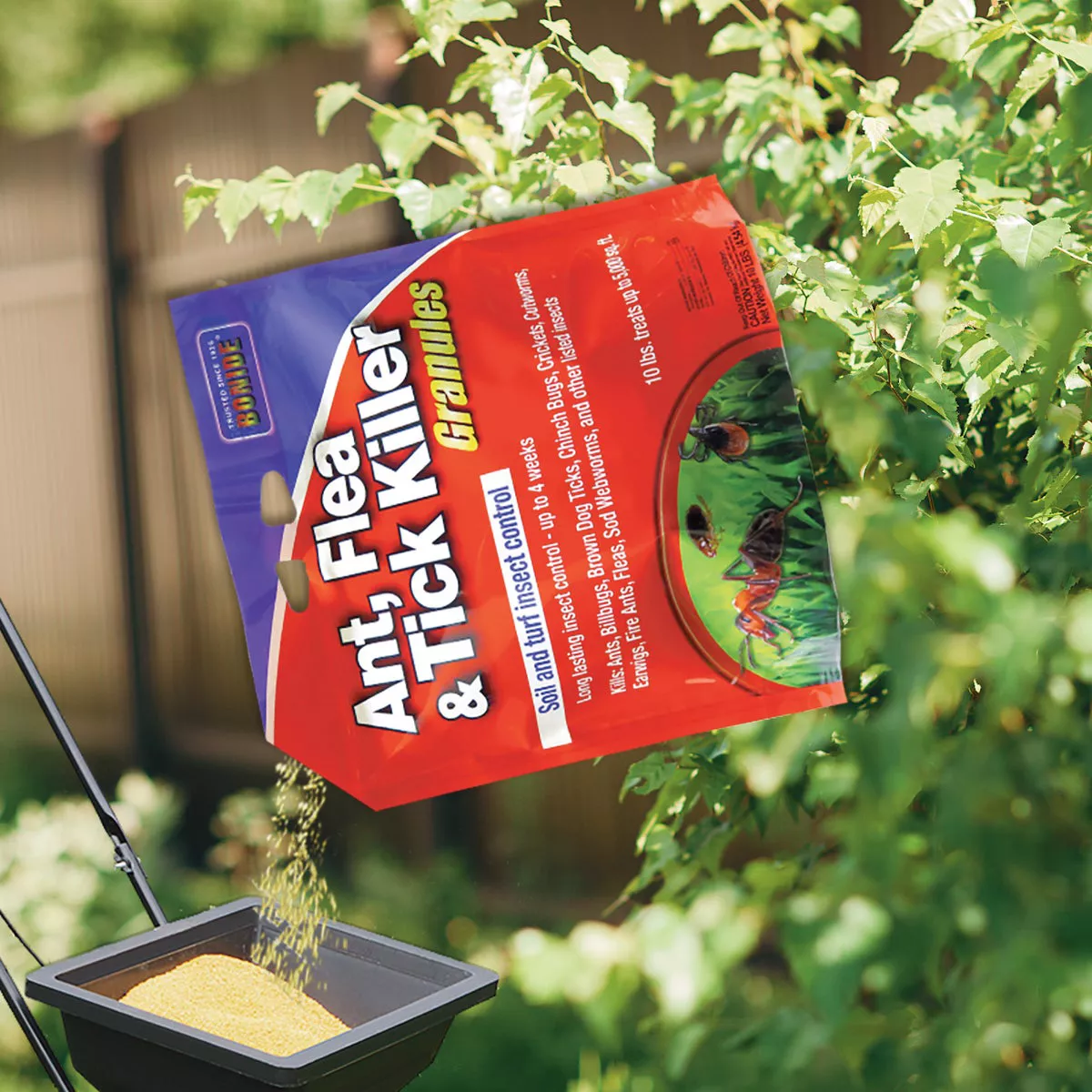 Bonide 10 Lb. Ready To Use Granules Ant, Flea & Tick Killer - photo 3