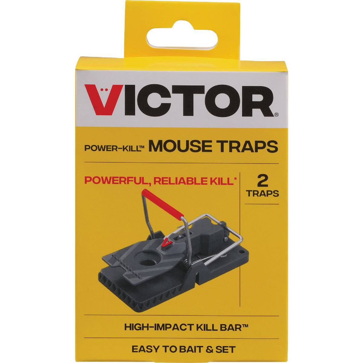 Victor PowerKill Mechanical Mouse Trap (2Pack) Do it Best