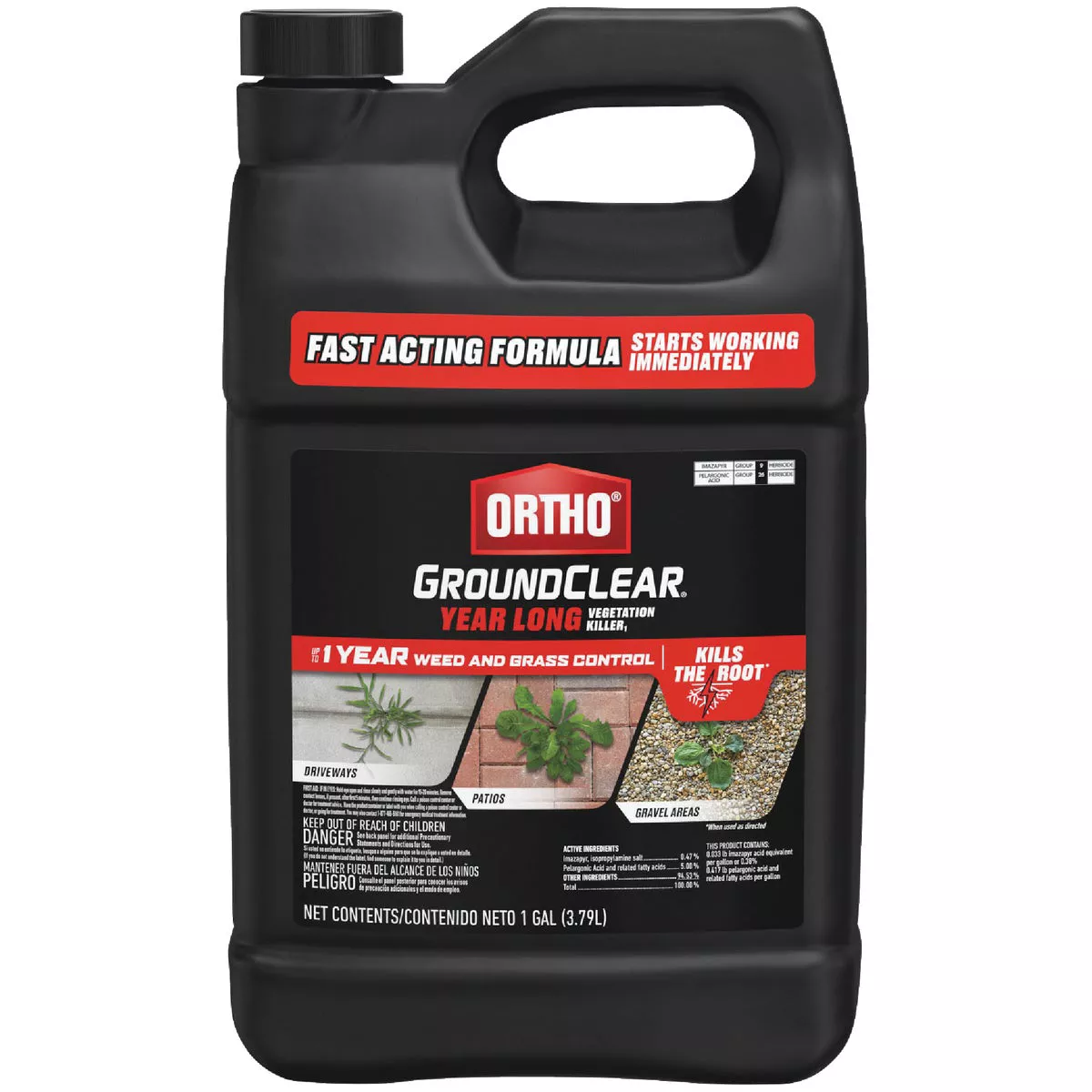 Ortho GroundClear 1 Gal. Fast Acting Year Long Vegetation Killer