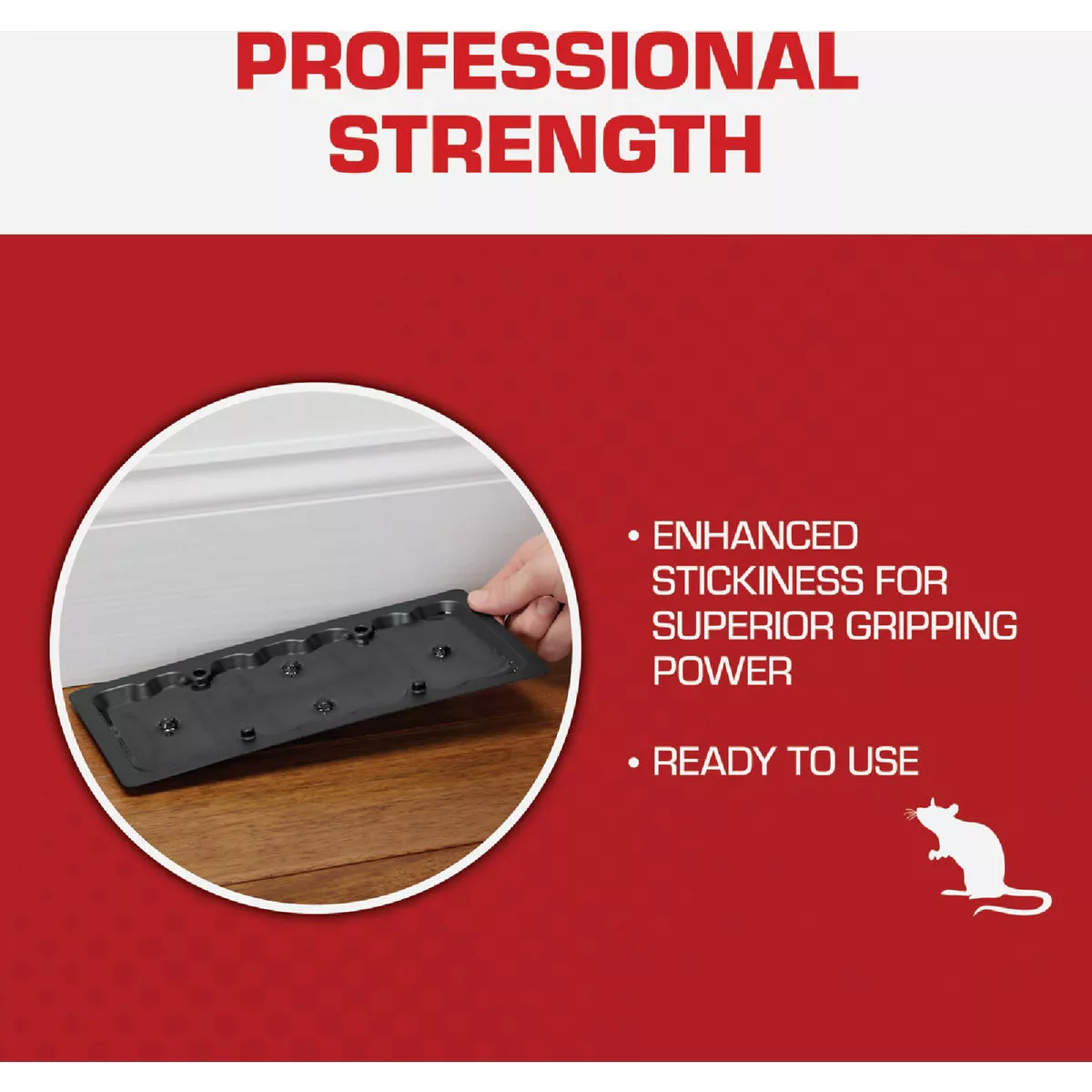 TOMCAT Rat Size Mouse Glue Trap (2-Pack) - photo 3