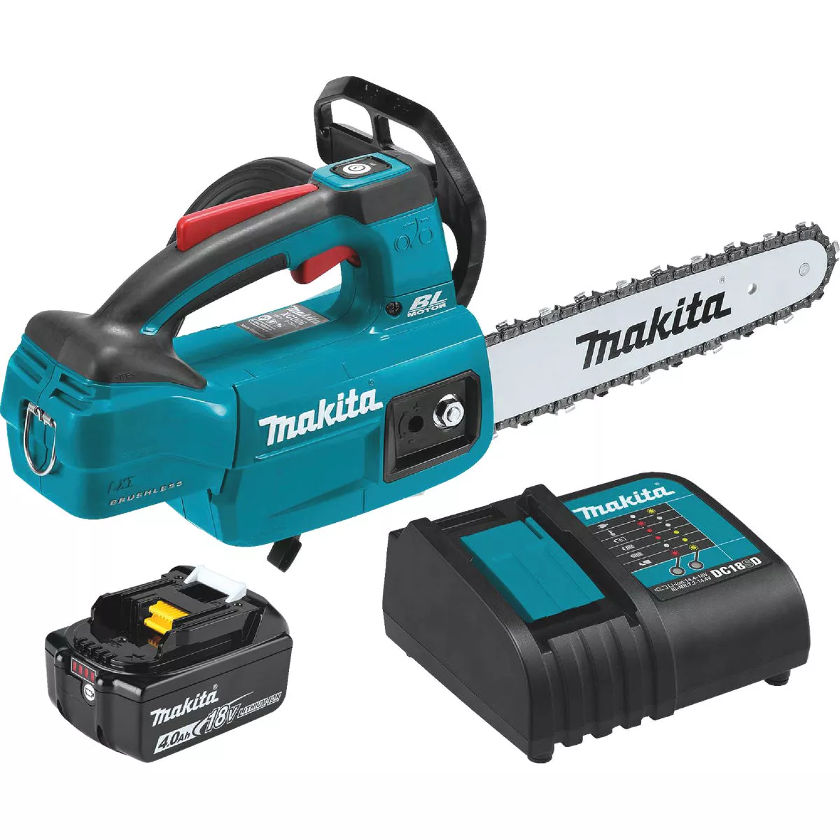 Makita 10 In. 18V LXT Lithium Ion Brushless Cordless Chainsaw
