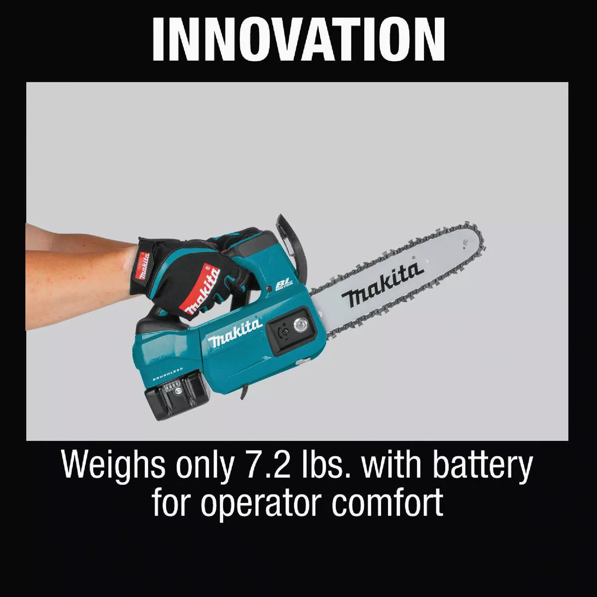 Makita 10 In. 18V LXT Lithium Ion Brushless Cordless Chainsaw - photo 15