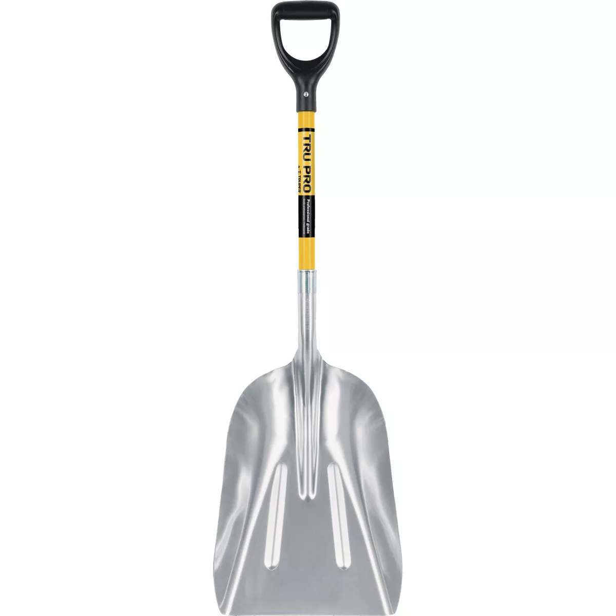 Truper Tru Pro 27 In. Fiberglass D-Grip Handle Aluminum Scoop Shovel