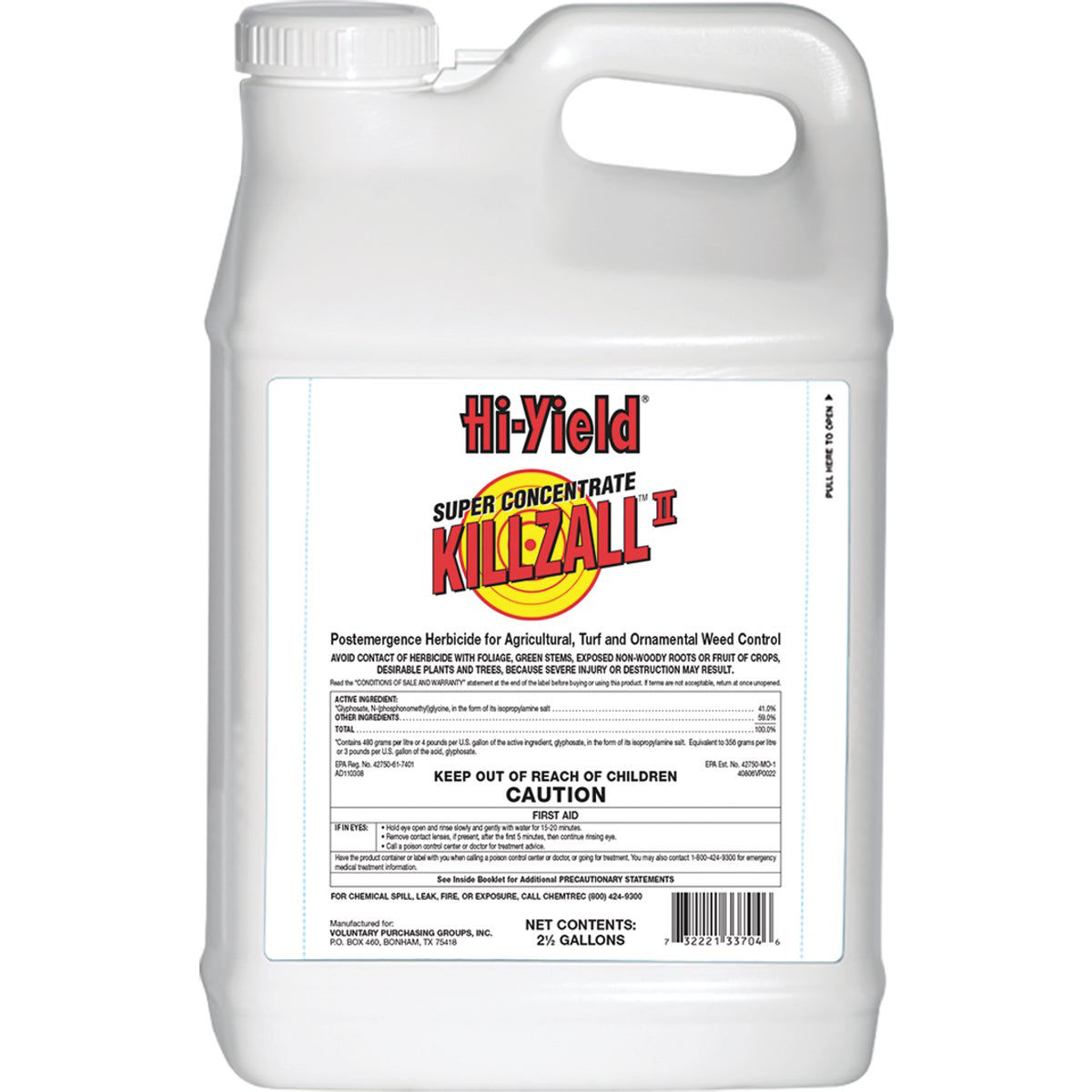 HiYield Killzall 21/2 Gal. Concentrate Weed & Grass Killer Do it Best