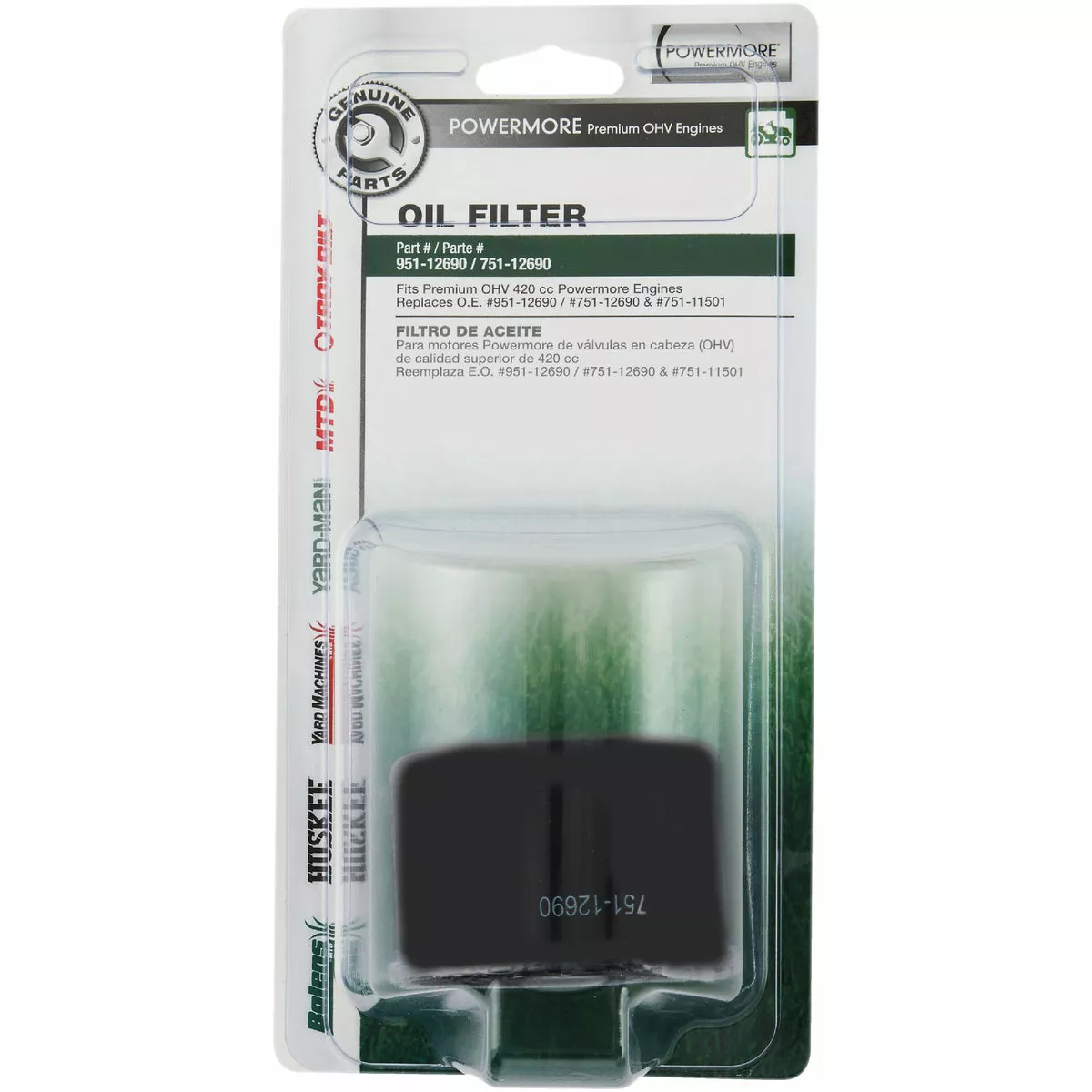 Troy-Bilt Powermore Oil Filter - photo 2