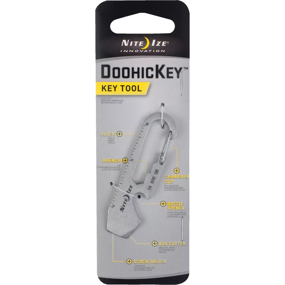 Nite Ize DoohicKey Stainless Steel Key Multi-Tool - photo 2