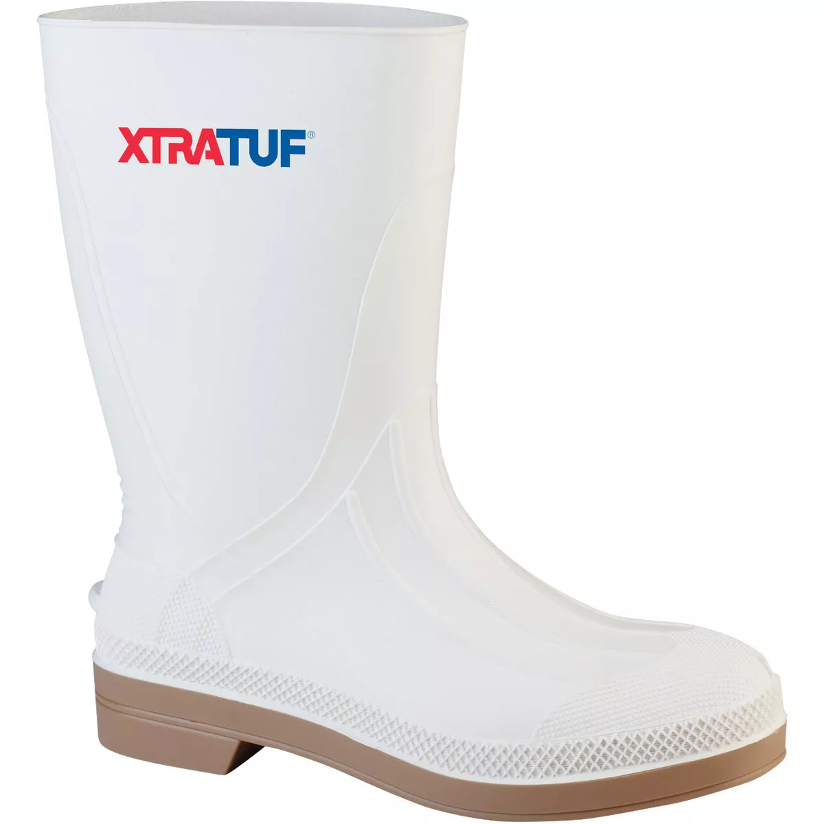 XtraTuf Men's Size 9 White PVC Shrimp Boot