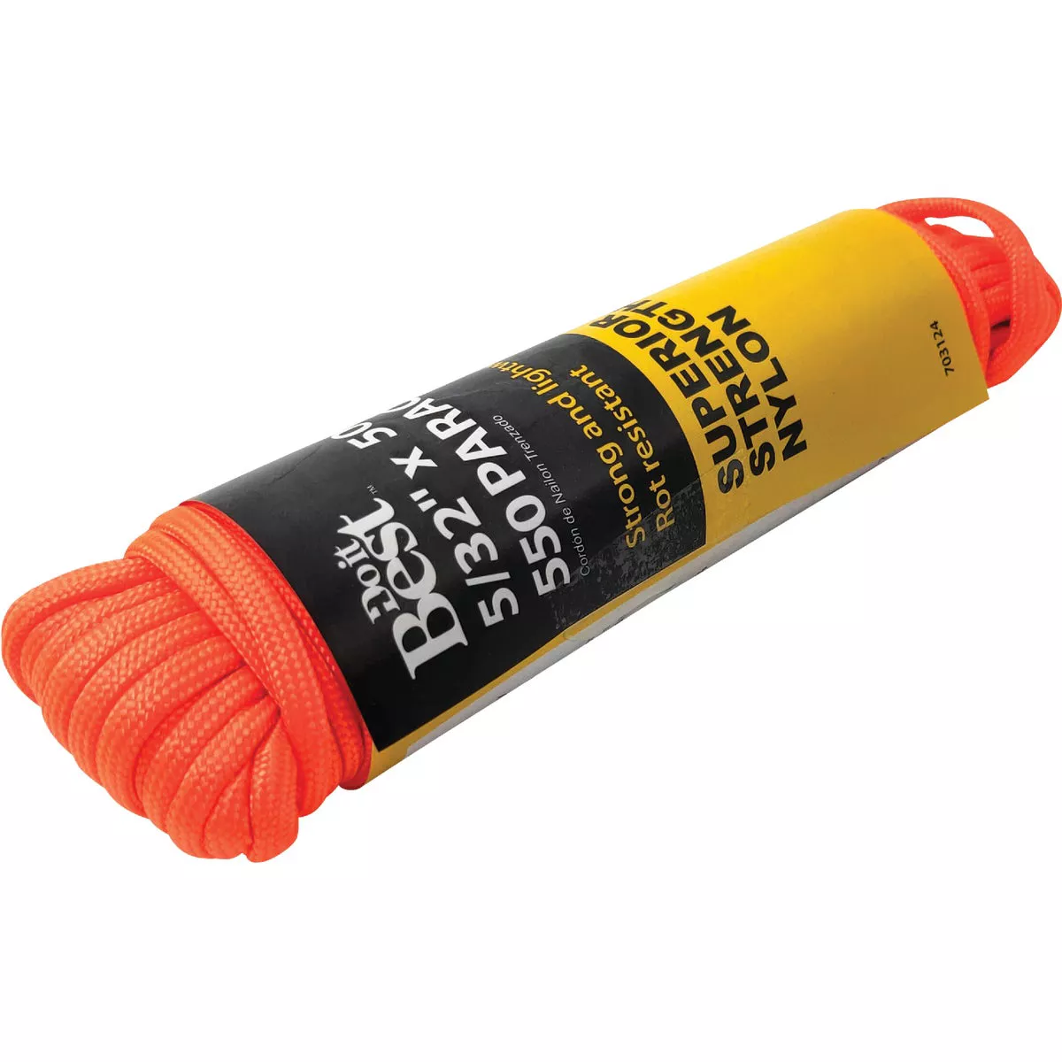 Do it Best 550 5/32 In. x 50 Ft. Orange Nylon Paracord - photo 2