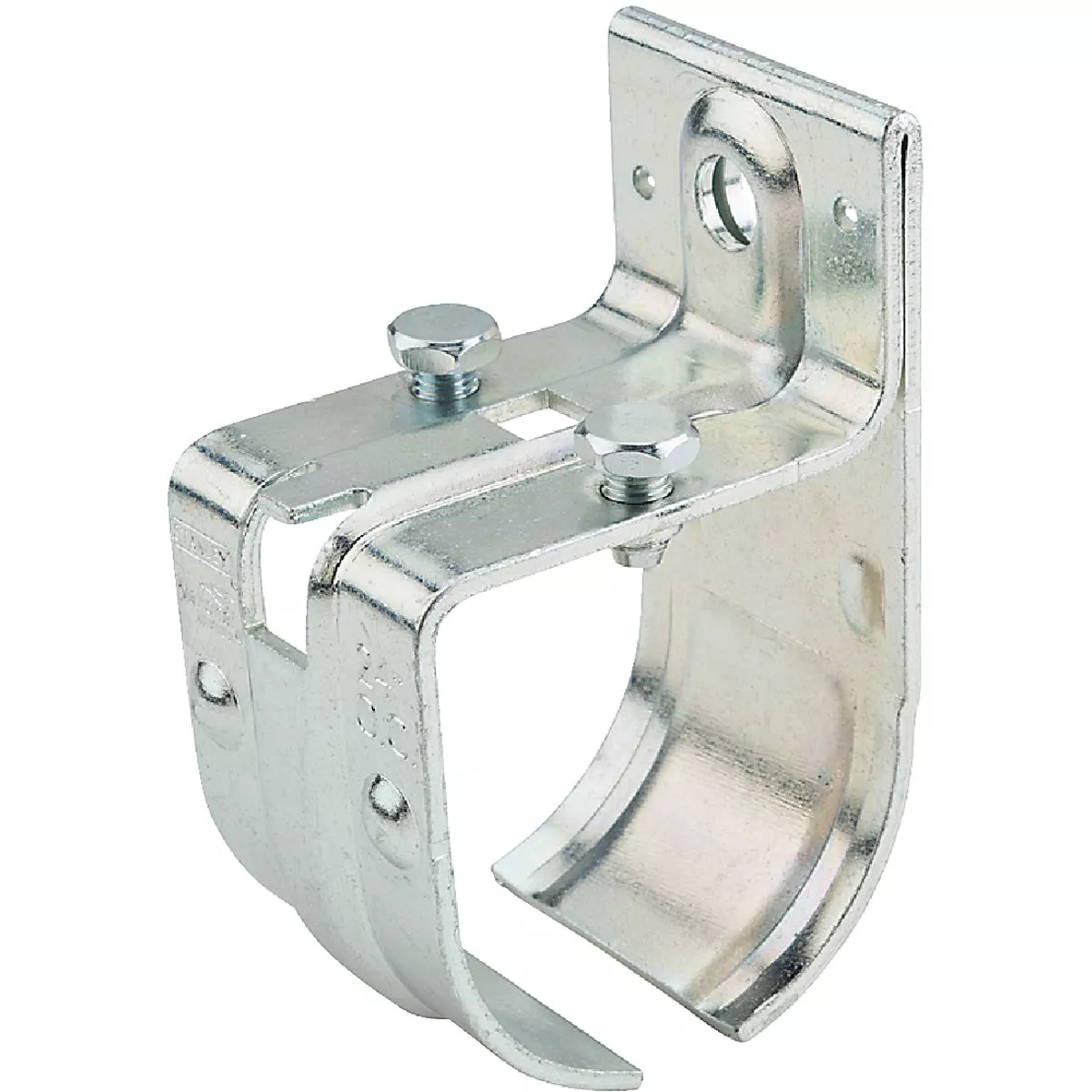 National Hardware Galvanized Single Splice Round Rail Barn Door Bracket