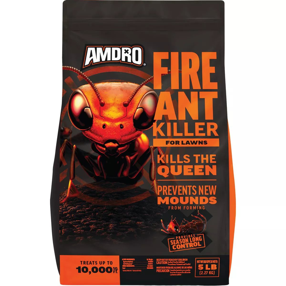Amdro 5 Lb. Ready To Use Granules Fire Ant Killer Yard Treatment