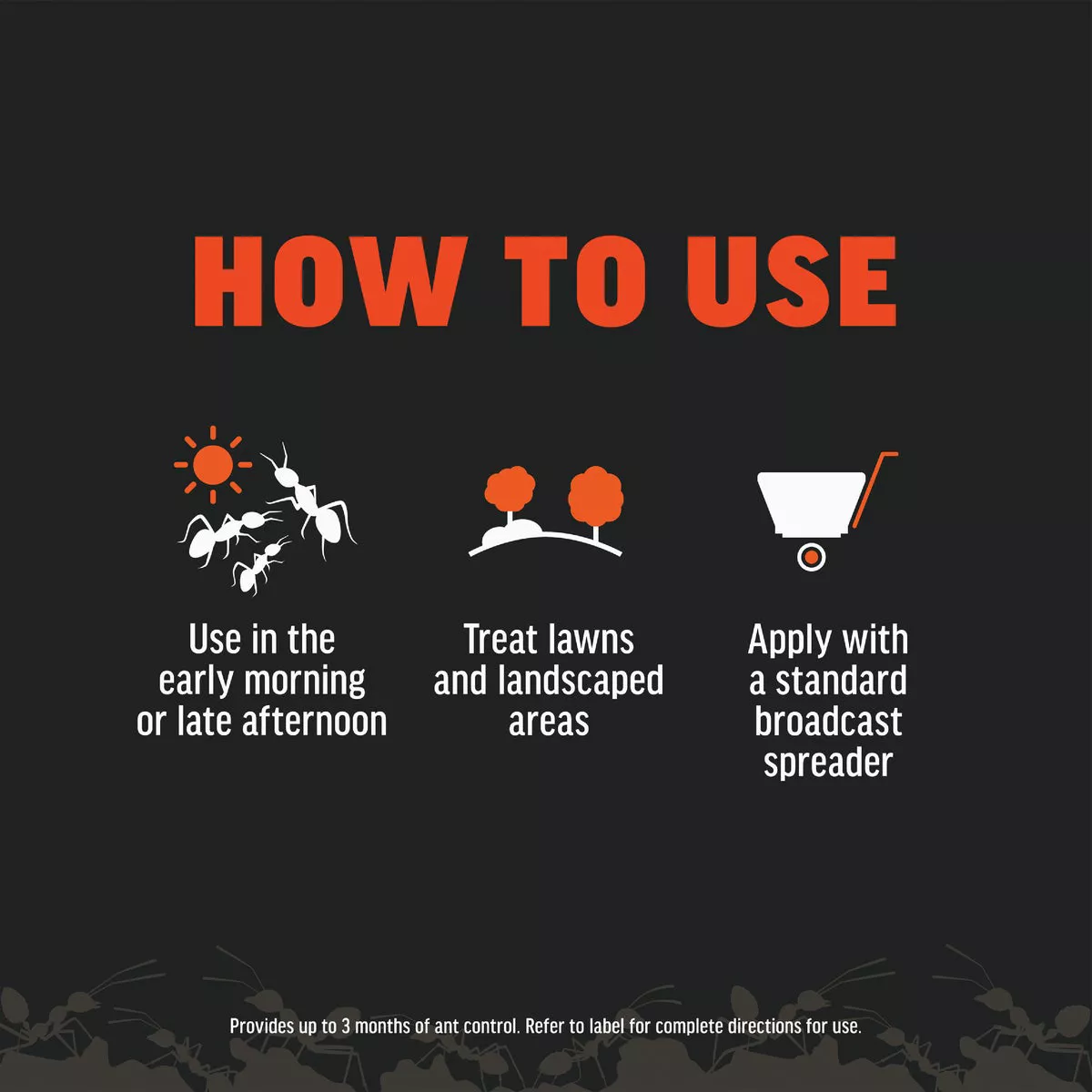 Amdro 5 Lb. Ready To Use Granules Fire Ant Killer Yard Treatment - photo 7