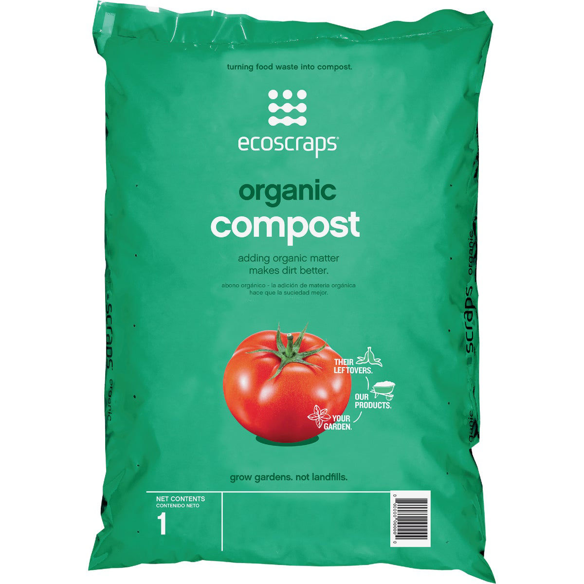Ecoscraps 1 Cu. Ft. Organic Lawn & Garden Compost Do it Best