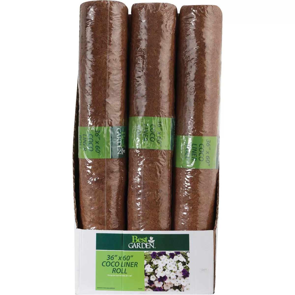 Best Garden 36 In. x 60 In. Coco Roll Plant Liner - photo 3