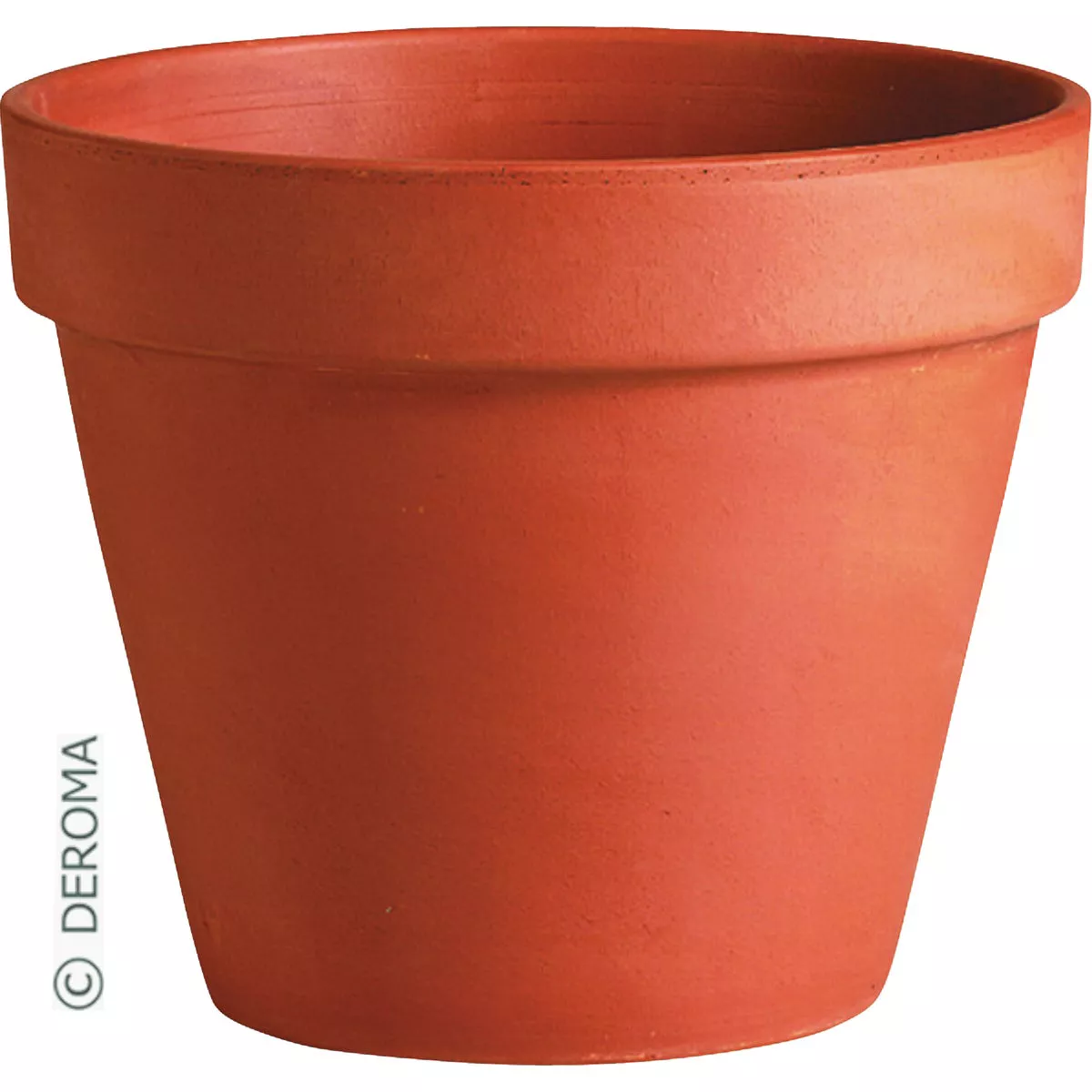 Deroma 2.8 In. Red Terra Cotta Clay Standard Planter