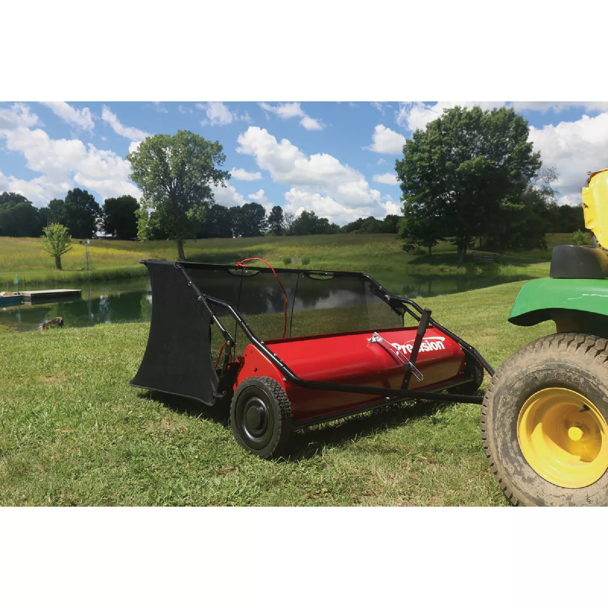 Precision 48 In. Tow Lawn Sweeper - photo 2