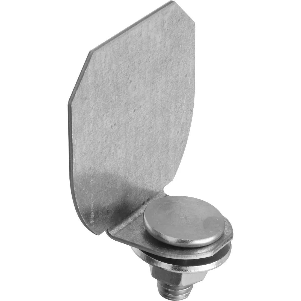 National Hardware Galvanized Round Rail Steel Barn Door Rail End Cap
