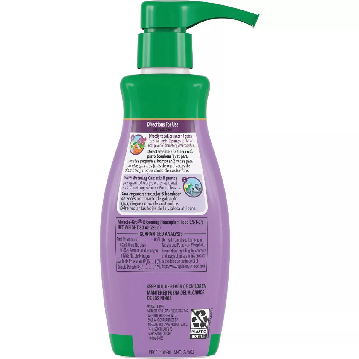 Miracle-Gro 8 Oz. Blooming Houseplant Food - photo 2