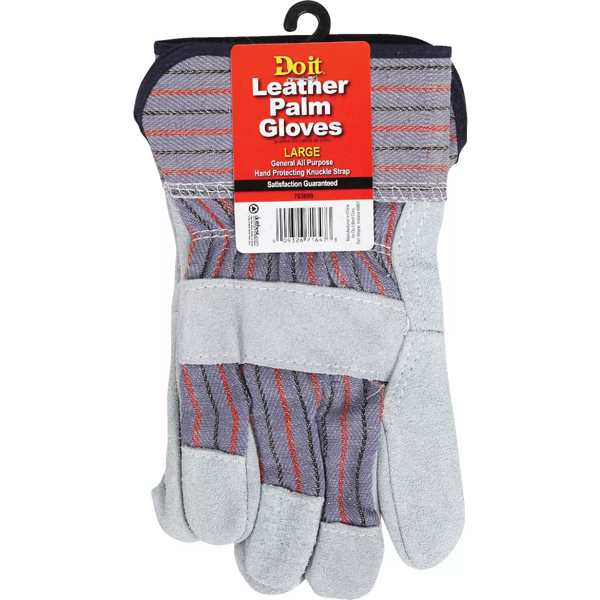 Do it Best Men's Large Lightweight Leather Work Glove - photo 2