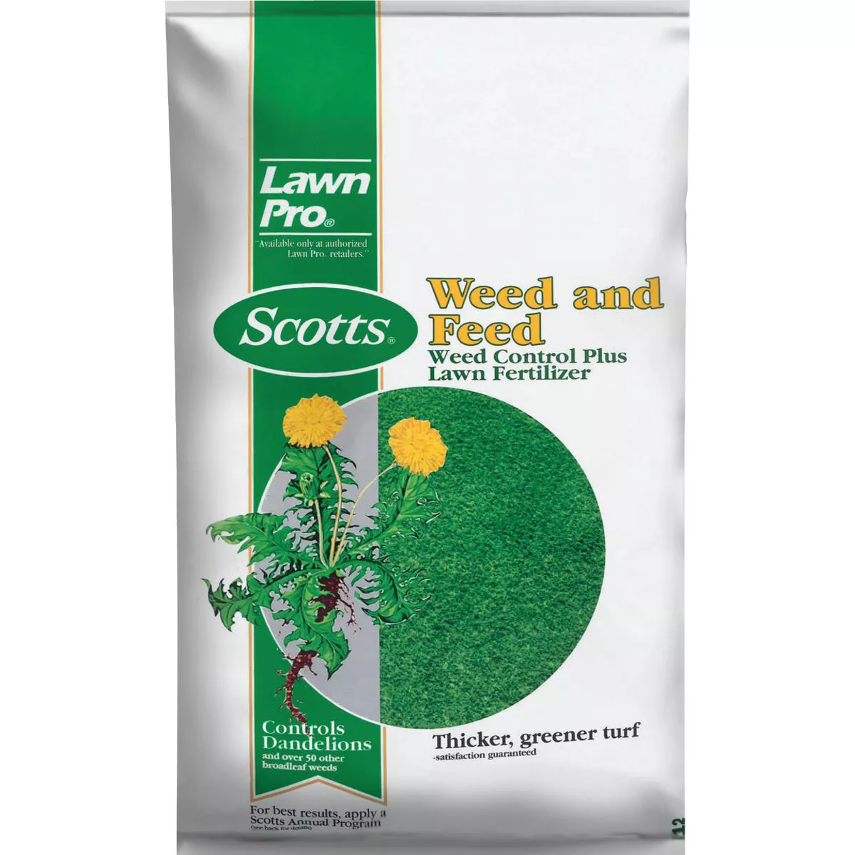 Scotts Lawn Pro Weed & Feed 14.88 Lb. 5000 Sq. Ft. Weed Control Plus Lawn Fertilizer