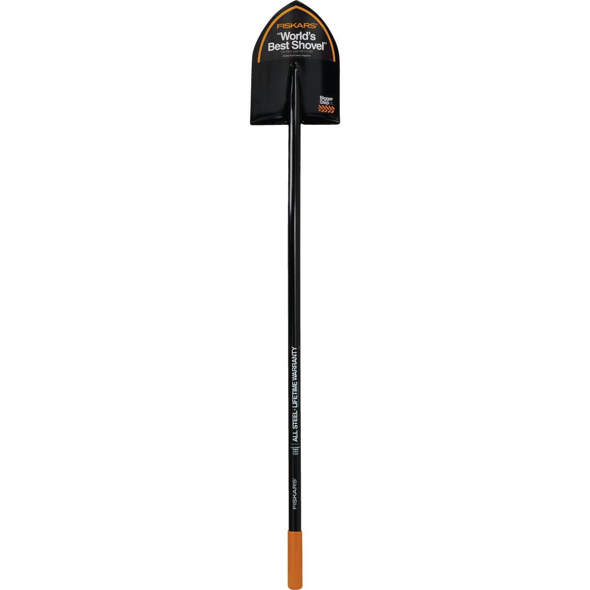 Fiskars Round Point Shovel - Thumbnail 2