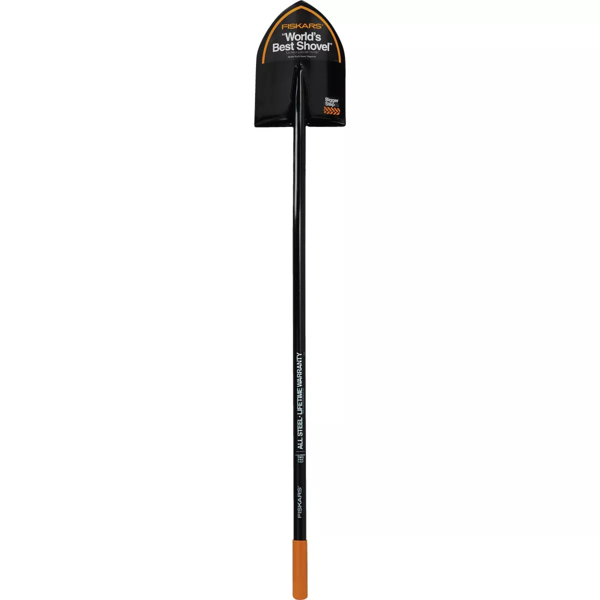 Fiskars 57.5 In. Steel Handle Round Point Shovel - photo 2
