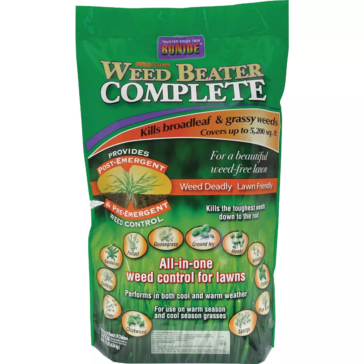 Bonide Weed Beater Complete 10 Lb. Ready To Use Granules Weed Killer
