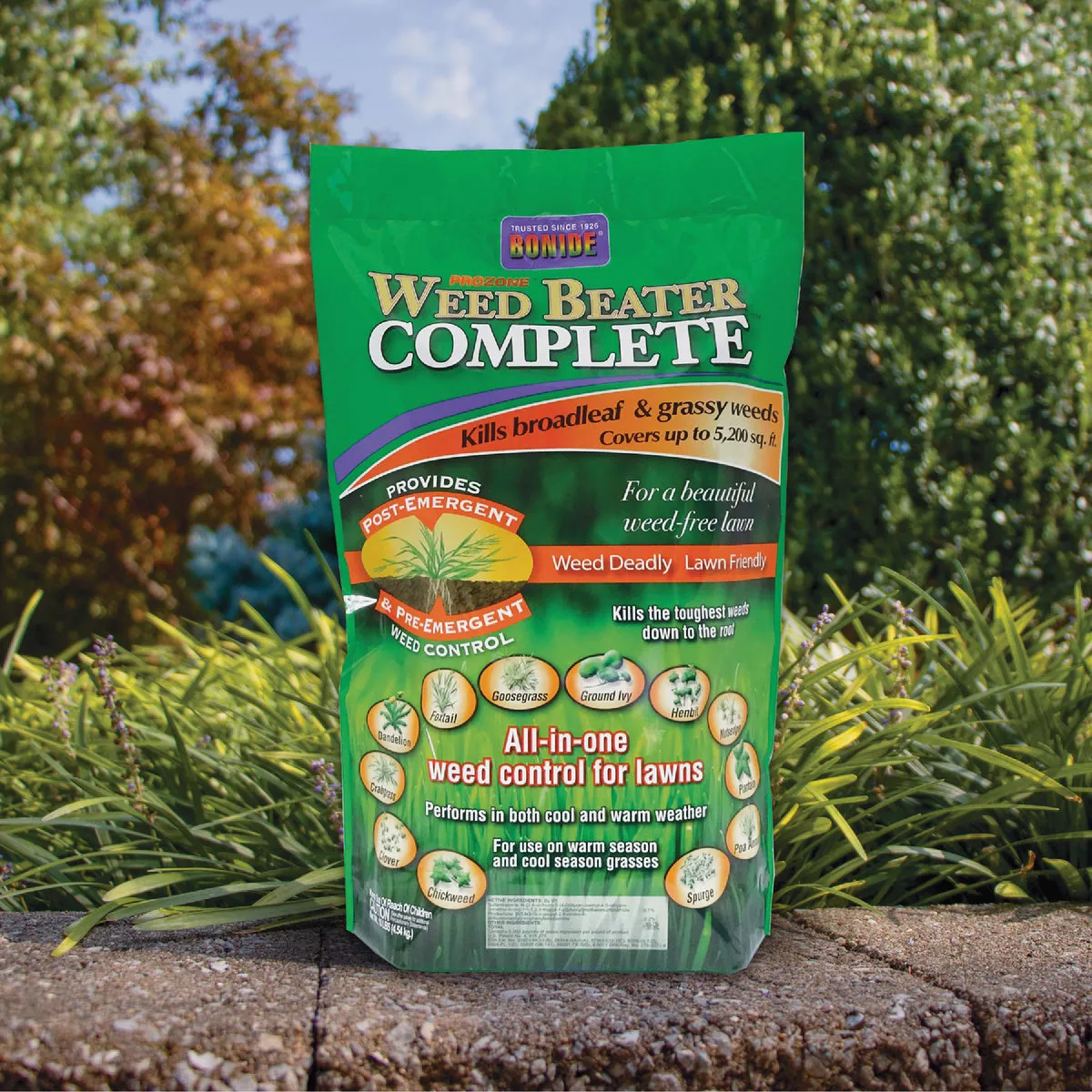 Bonide Weed Beater Complete 10 Lb. Ready To Use Granules Weed Killer - photo 6