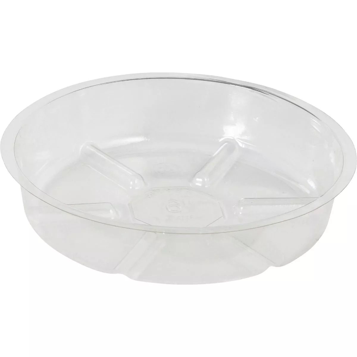 Best Garden 6 In. Clear Vinyl Flower Pot Saucer