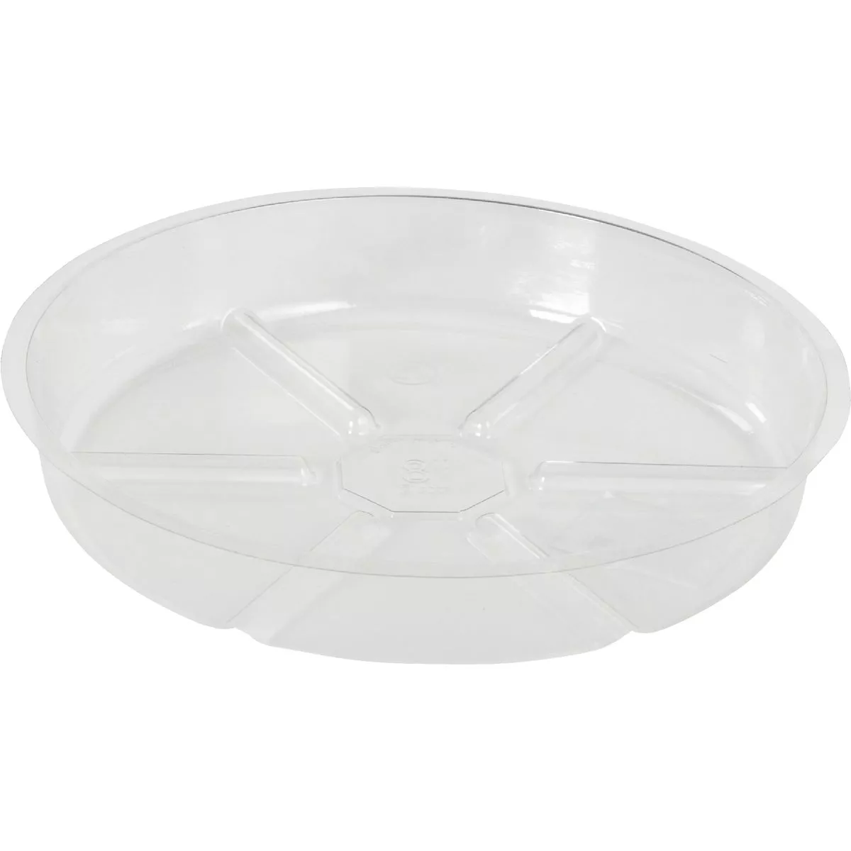Best Garden 8 In. Clear Vinyl Flower Pot Saucer