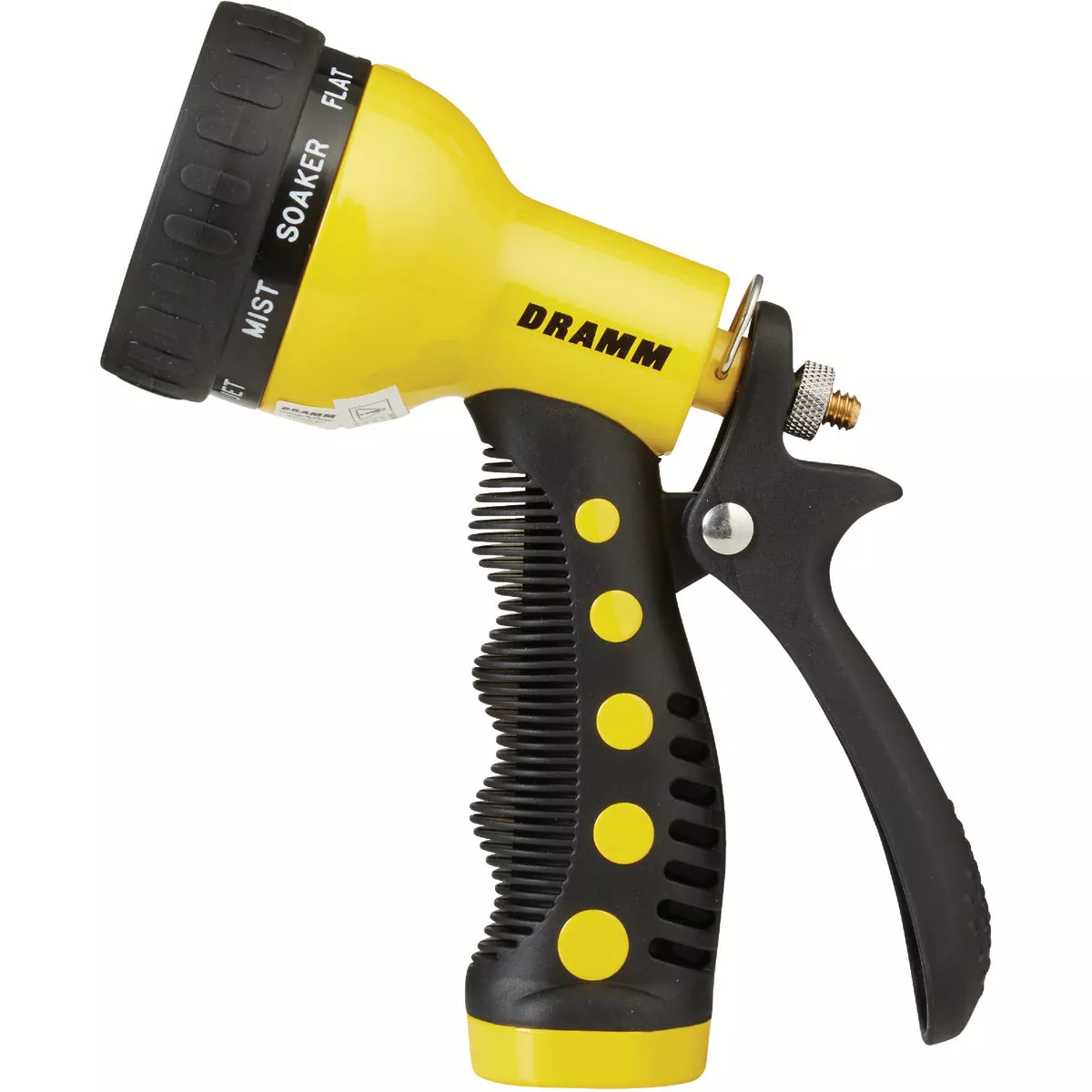 Dramm Heavy-Duty Metal 9-Pattern Nozzle, Yellow - photo 2